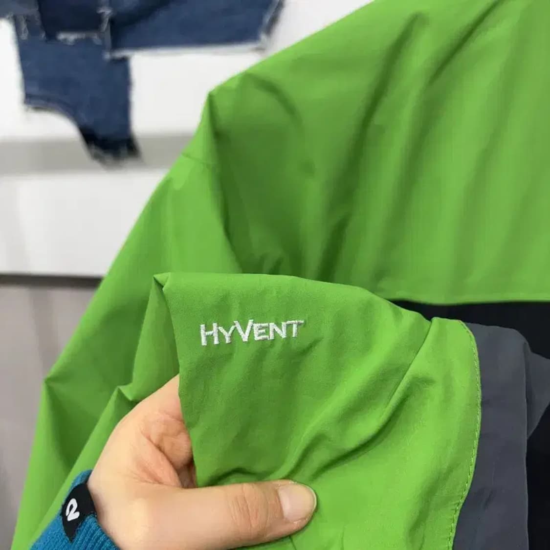 (100) 노스페이스 등산 아웃도어 하이벤트 바람막이 자켓 상품이미지5