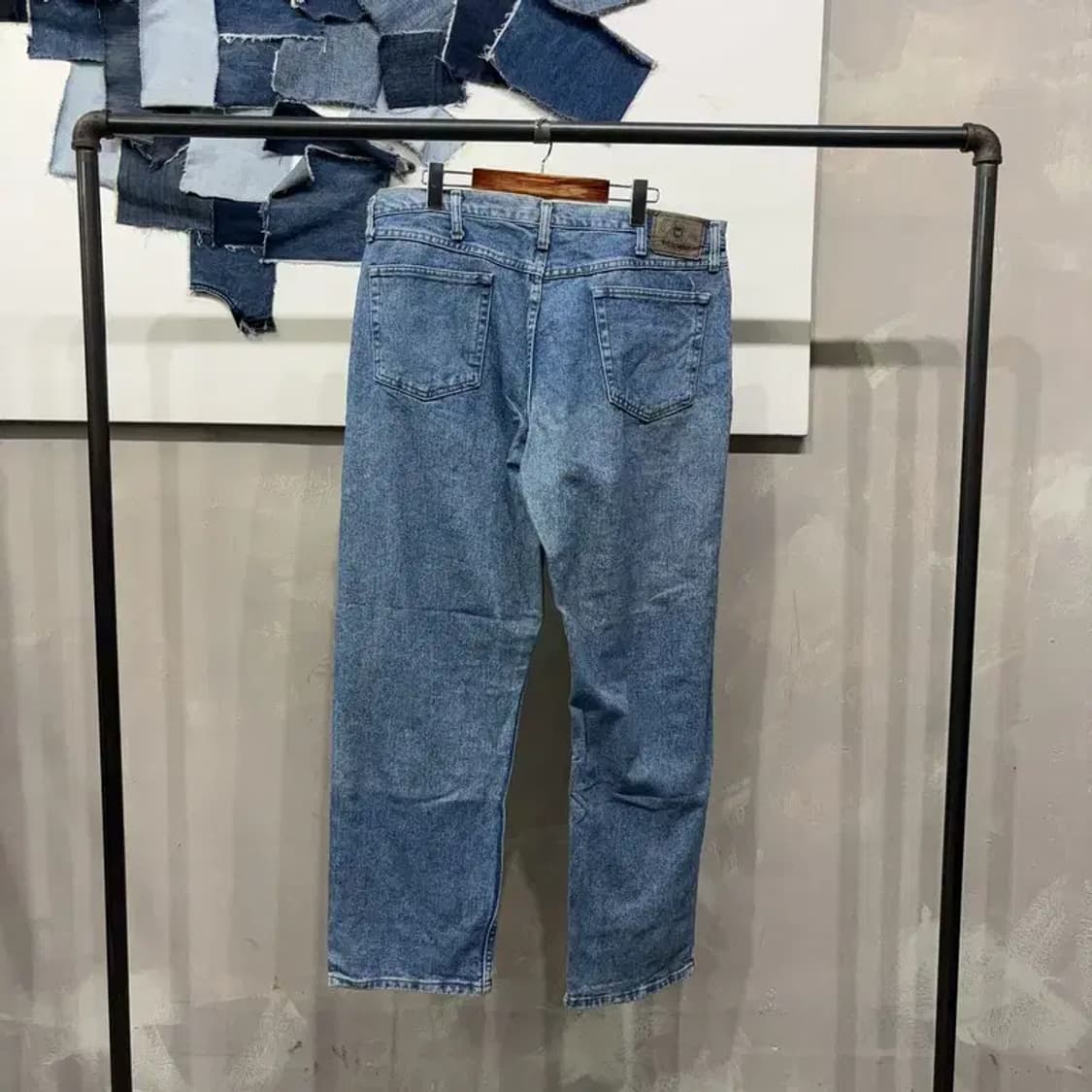 (빅사이즈) 랭글러 빈티지 캐주얼 청바지 데님팬츠 상품이미지3