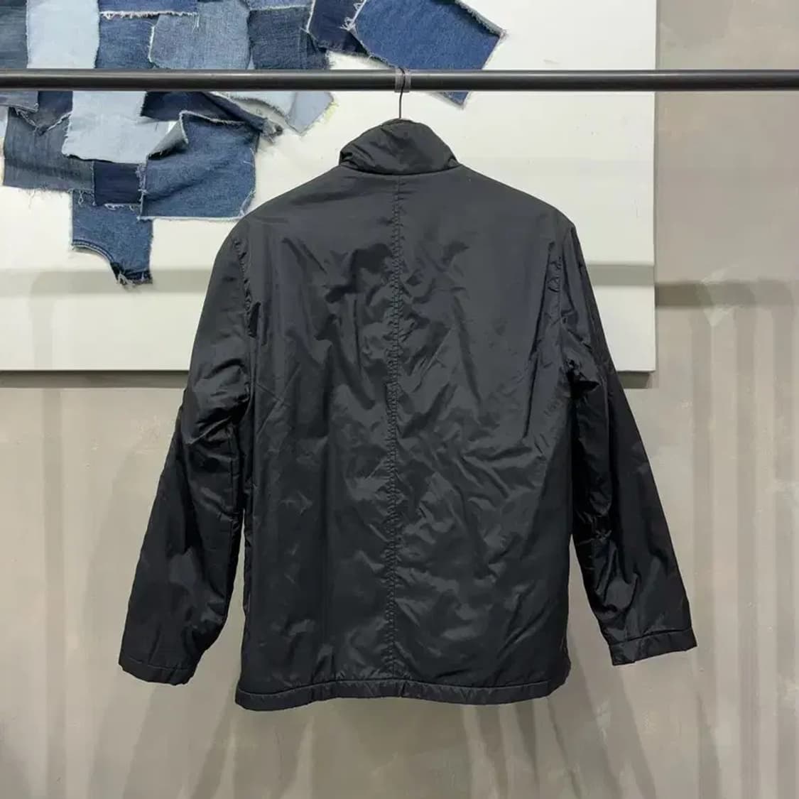 (90) 에드윈 캐주얼 기모 후리스 바람막이 자켓 상품이미지4