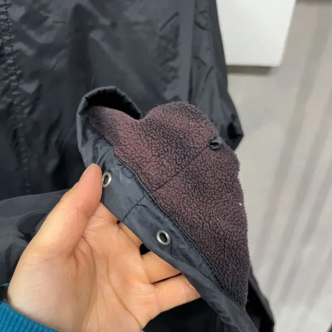 (90) 에드윈 캐주얼 기모 후리스 바람막이 자켓 상품이미지5