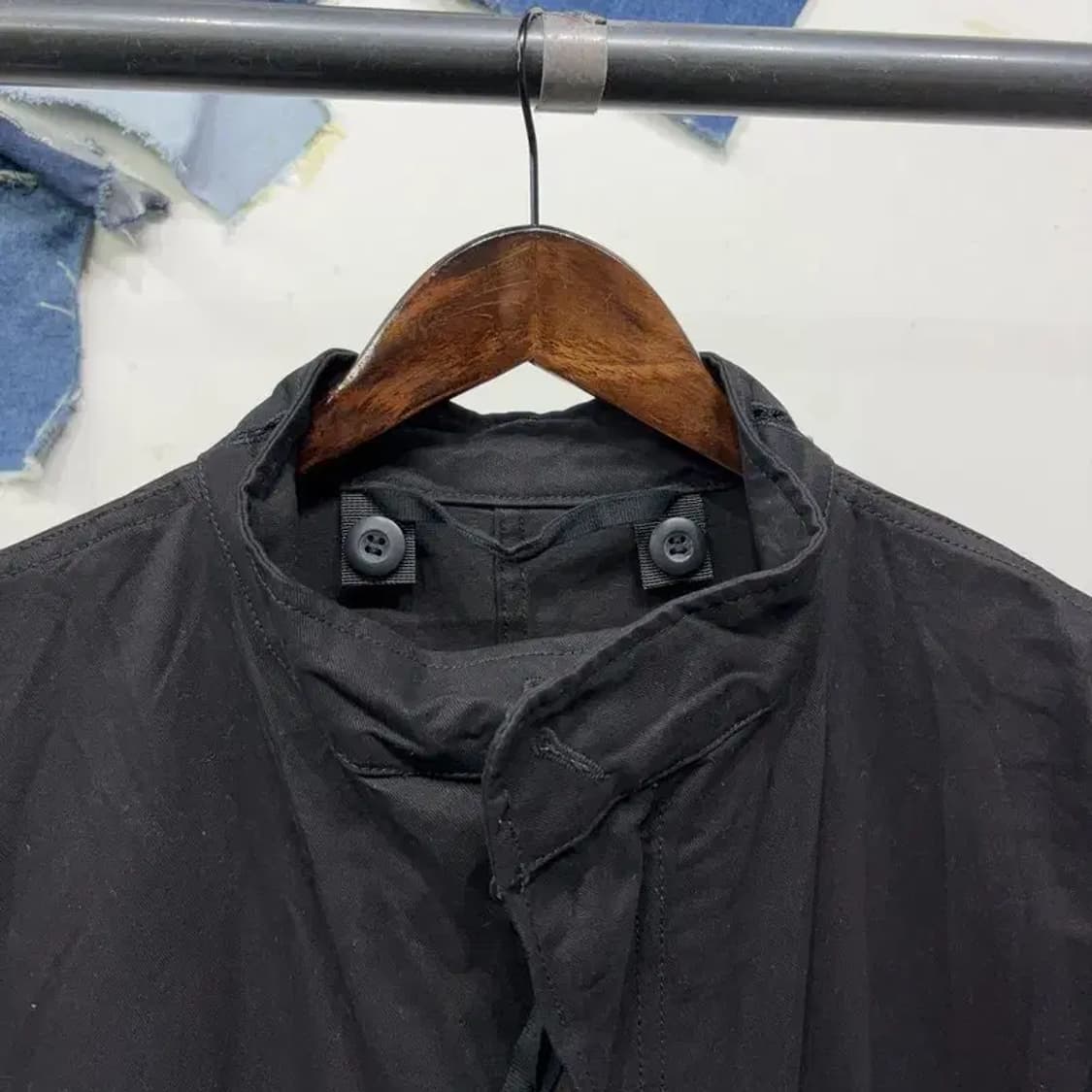 (90) 라퍼지스토어 캐주얼 피쉬테일 개파카 롱 야상 자켓 상품이미지2