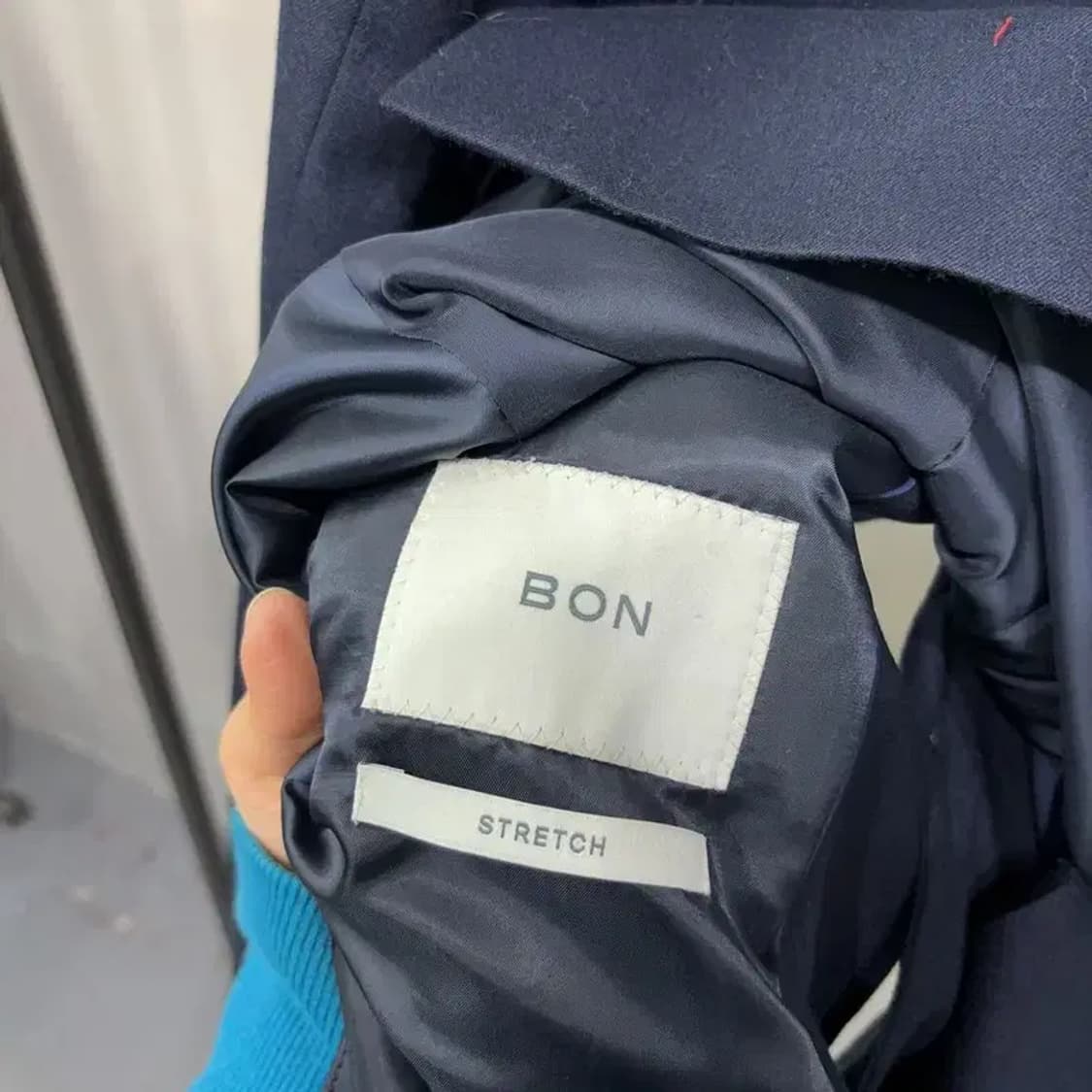 (100) 본 클래식 캐주얼 울 싱글 블레이저 자켓 상품이미지5