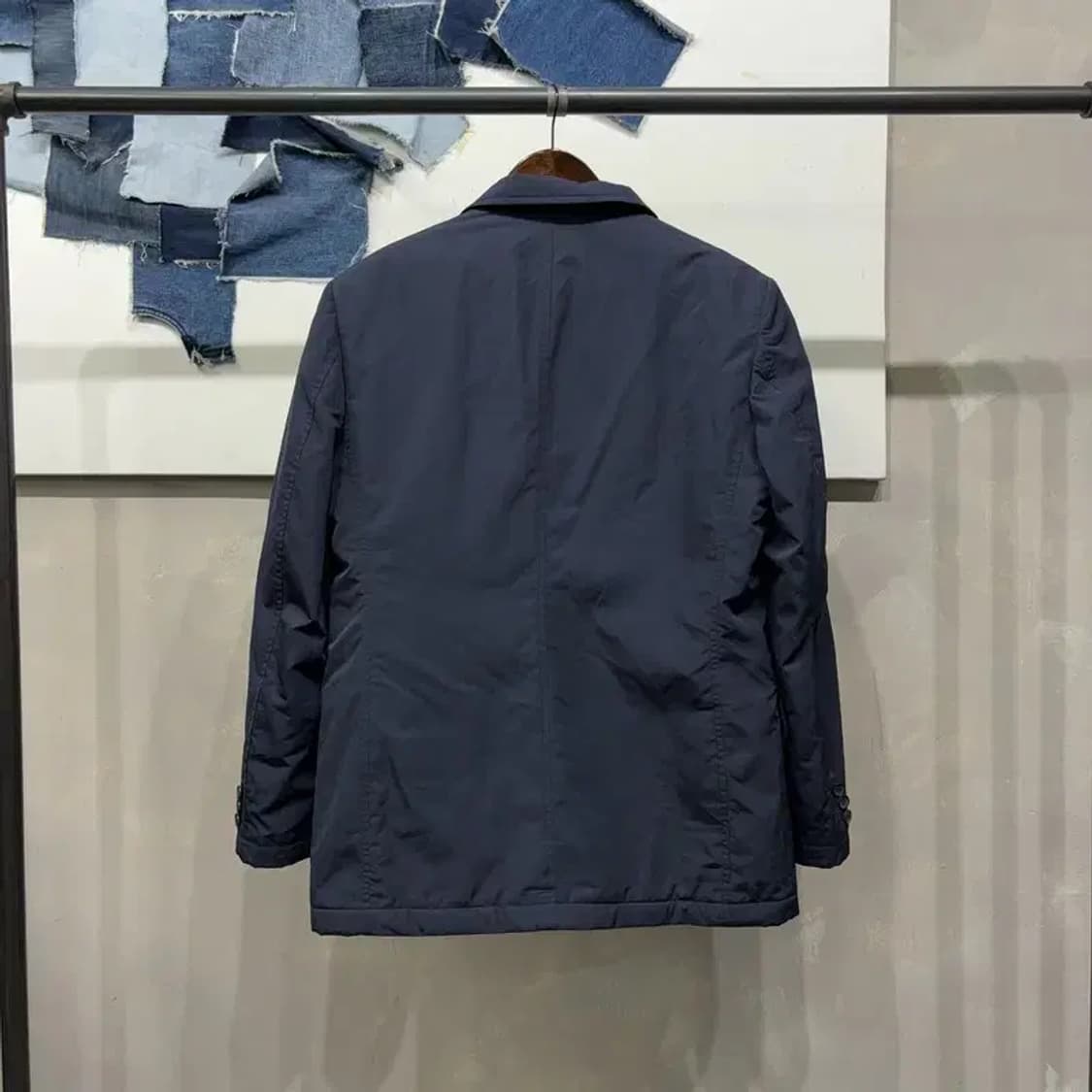 (100) 인디안 캐주얼 싱글 패디드 바람막이 블레이저 자켓 상품이미지4