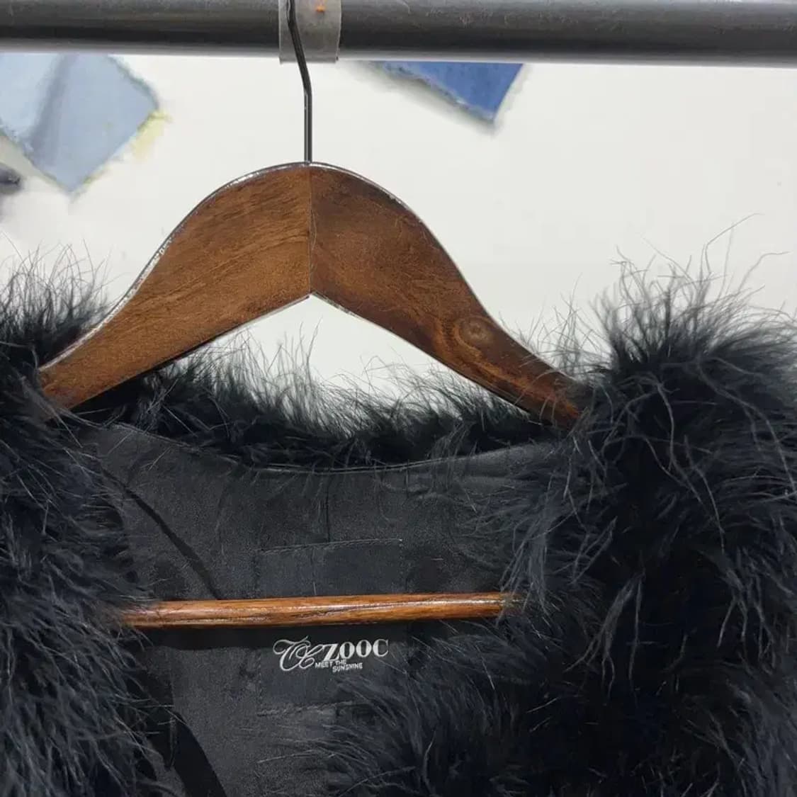 (85) 주크 여성 캐주얼 타조털 퍼 조끼 자켓 상품이미지2