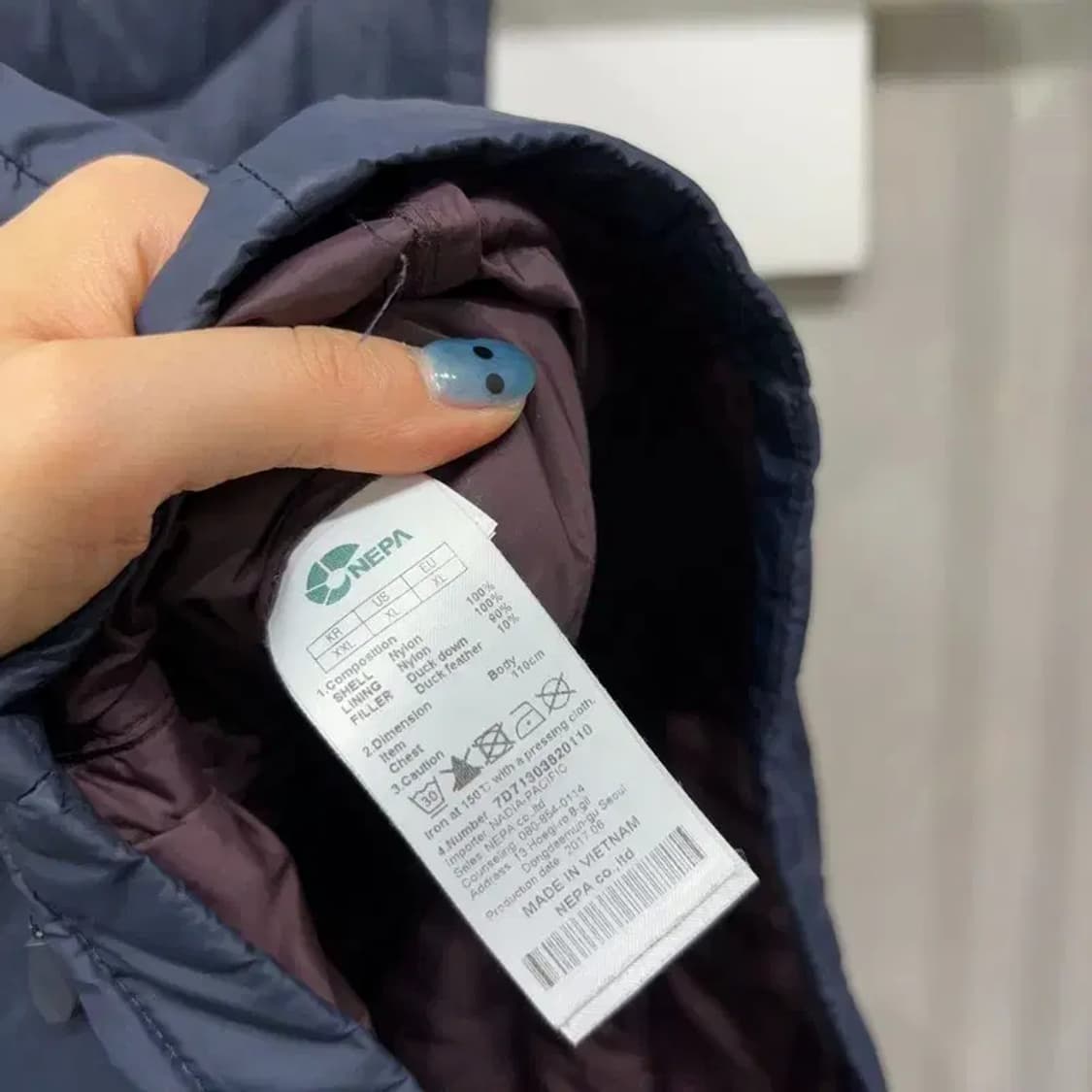 (110) 네파 등산 아웃도어 덕다운 오리털 패딩 조끼 상품이미지5