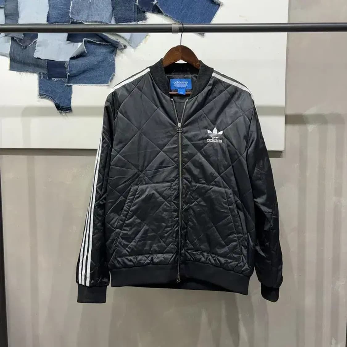 (105) 아디다스 캐주얼 유로파 투웨이 퀼팅 경량패딩 자켓 상품이미지1