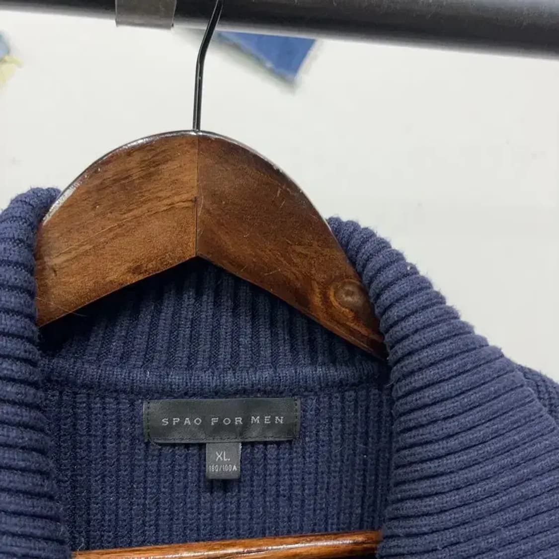 (105) 스파오 캐주얼 클래식 투웨이 니트집업 자켓 상품이미지2