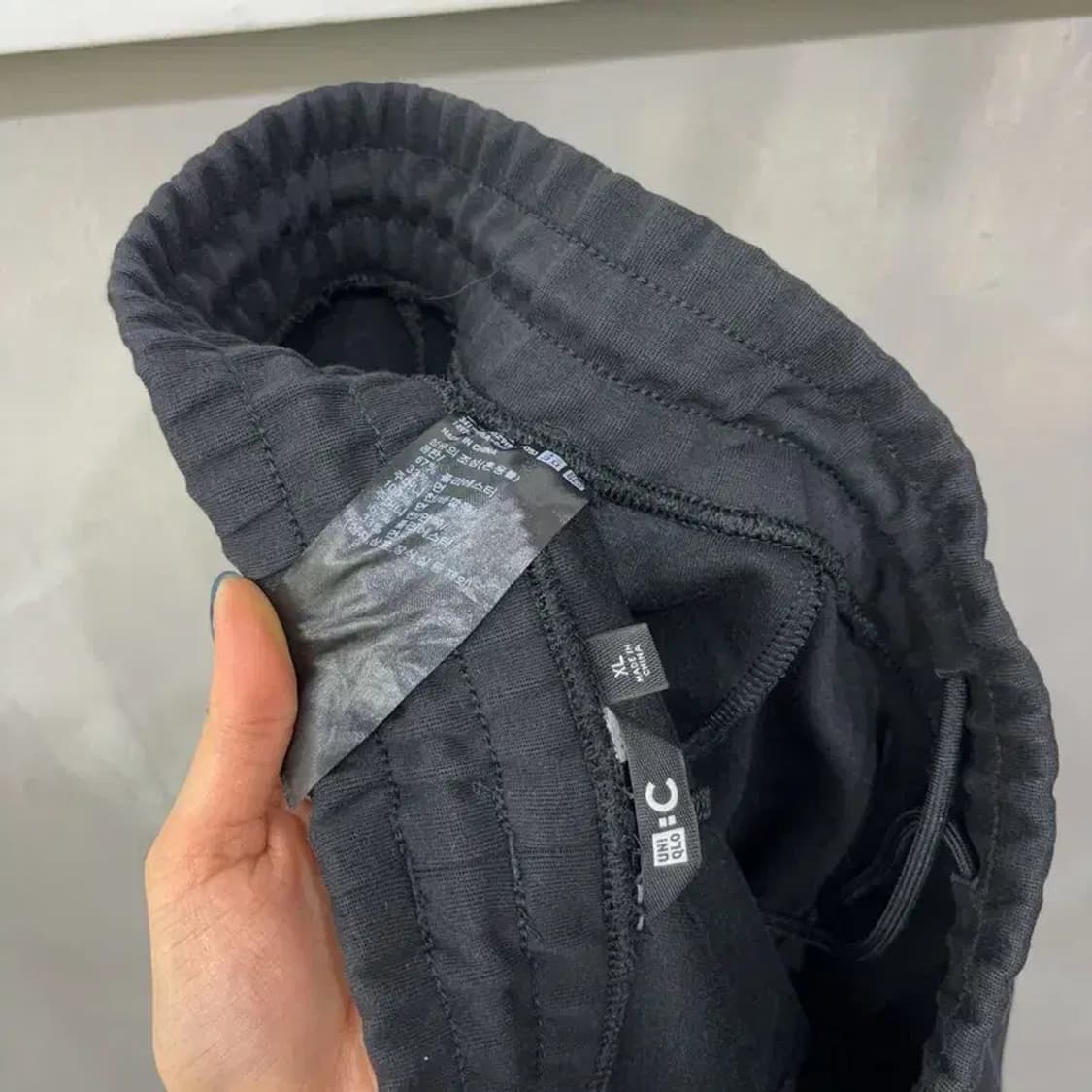 (빅사이즈) 유니클로C 캐주얼 베이직 밴딩 트레이닝 팬츠 바지 상품이미지5