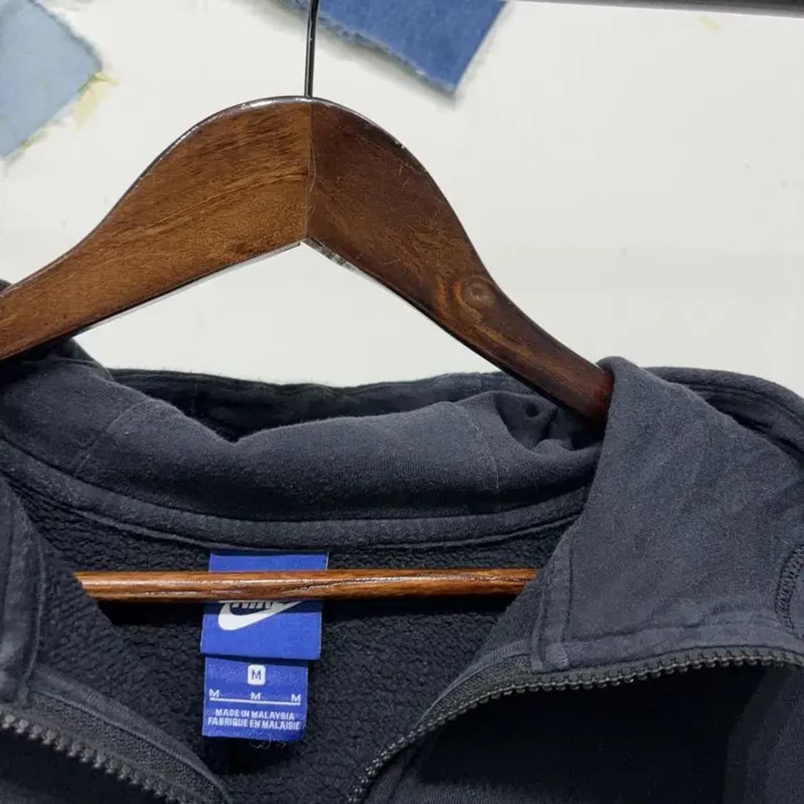 (95) 나이키 캐주얼 기모 자수 후드집업 자켓 상품이미지2