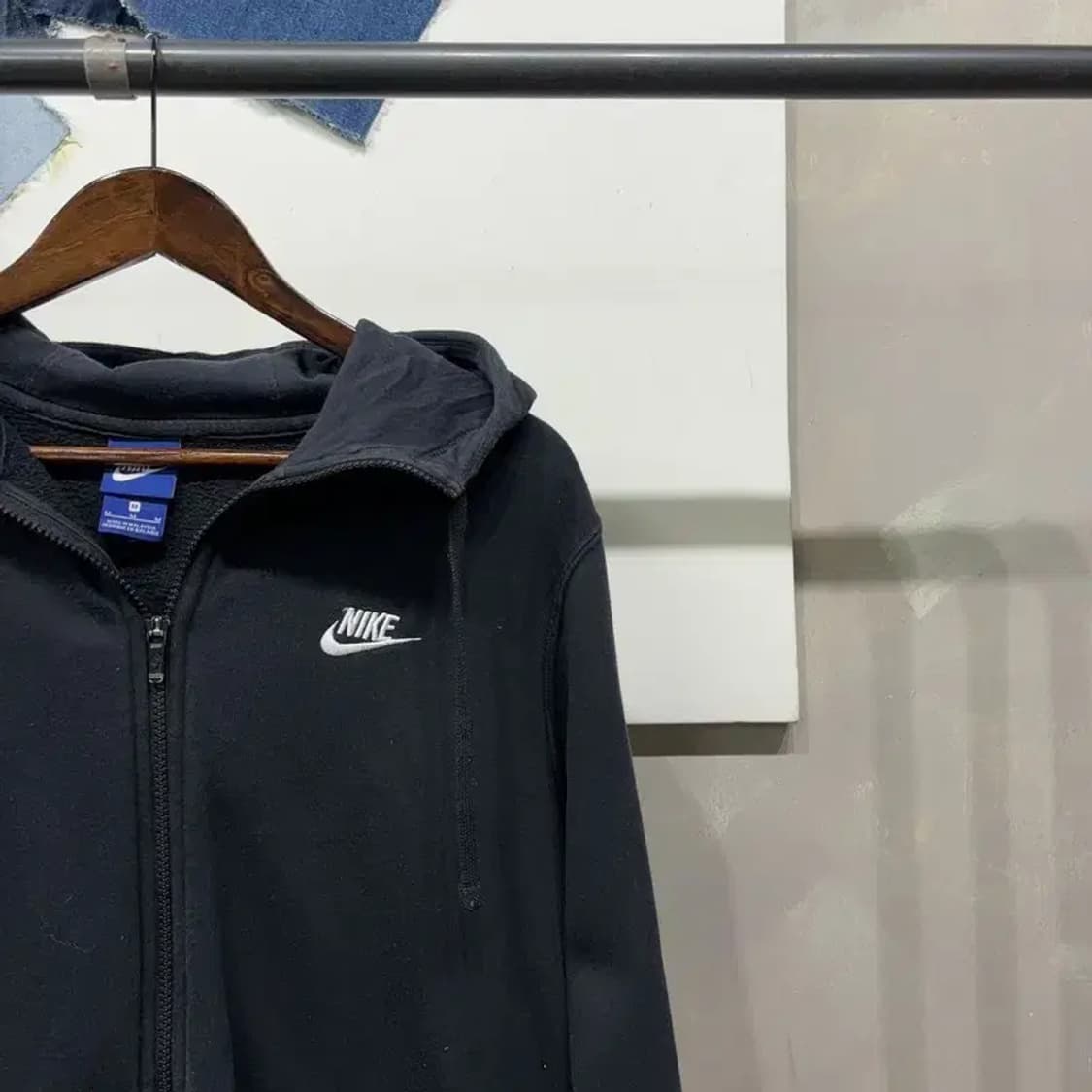 (95) 나이키 캐주얼 기모 자수 후드집업 자켓 상품이미지3