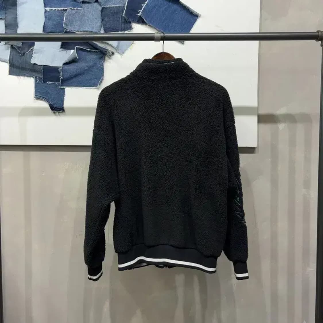 (90) 로맨틱크라운 캐주얼 양털 뽀글이 후리스 자켓 상품이미지4