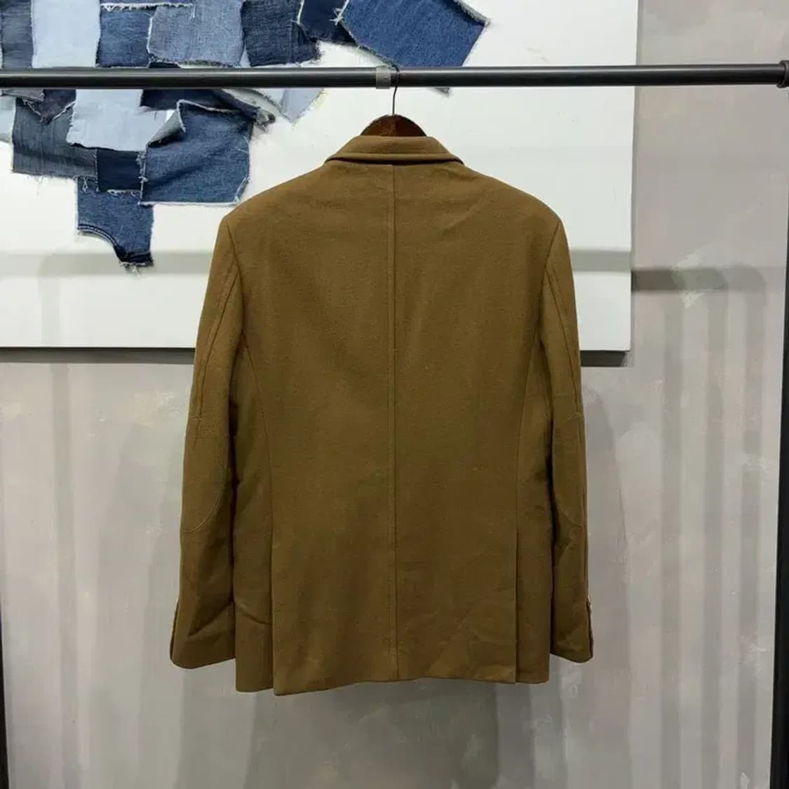 (100) 엠비오 클래식 캐주얼 캐시미어 싱글 블레이저 자켓 상품이미지4