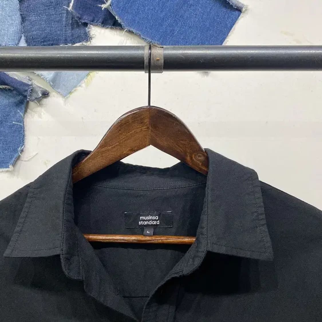 (105) 무신사스탠다드 무탠다드 캐주얼 베이직 셔츠 남방 상품이미지2