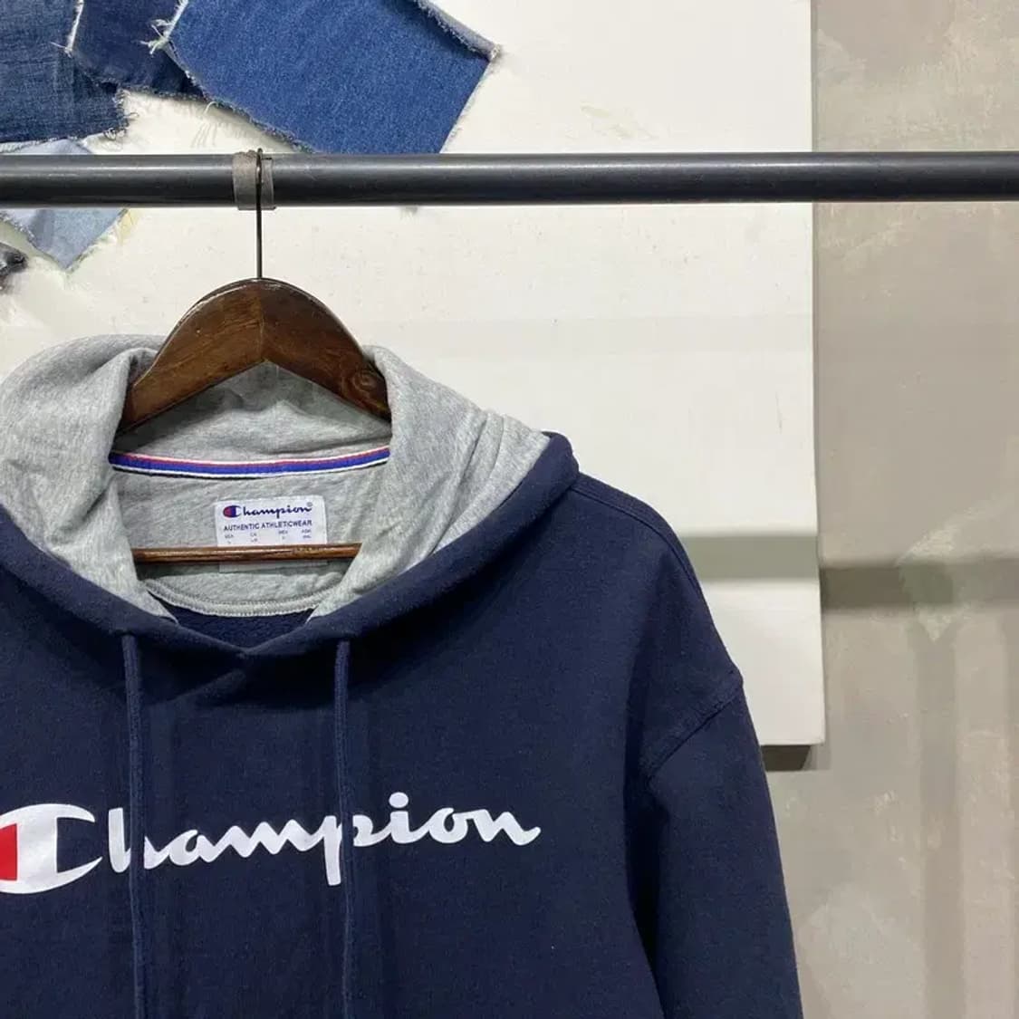 (100) 챔피온 스트릿 캐주얼 프린팅 후드티 상품이미지3
