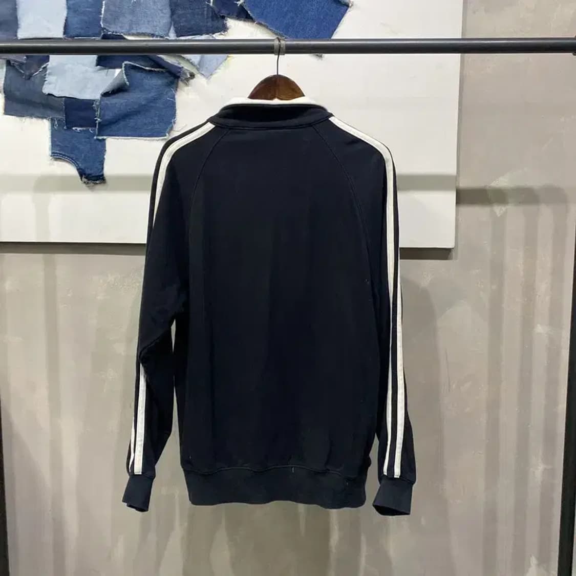 (F) 오아이오아이 여성 스트릿 캐주얼 반집업 맨투맨 긴팔 티 상품이미지4