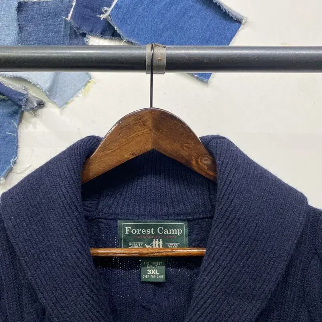 (115) 포레스트캠프 캐주얼 케이블 꽈배기 니트 가디건 상품이미지2