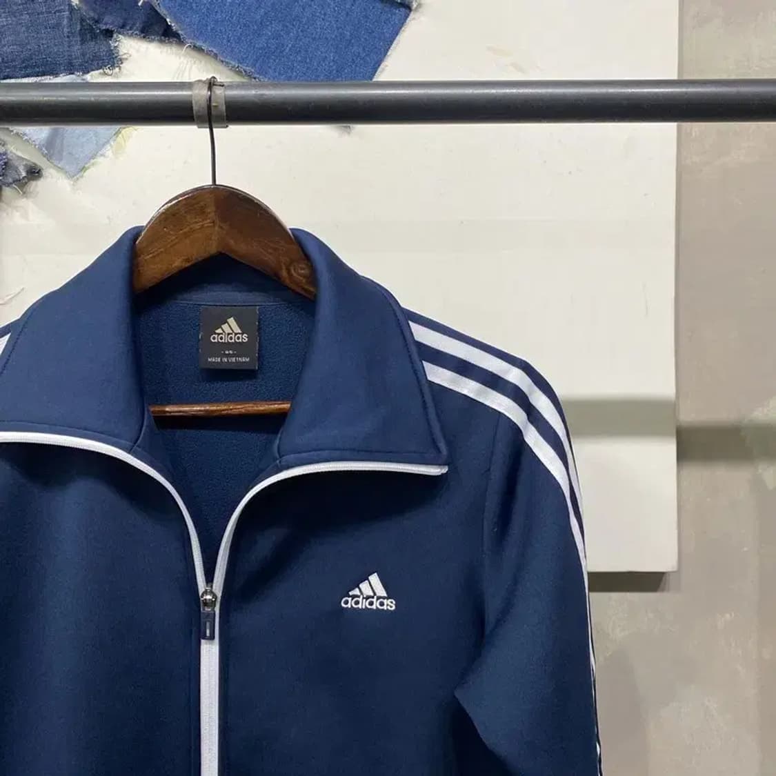 (95) 아디다스 여성 캐주얼 기모 후리스 저지 집업 트랙탑 상품이미지3