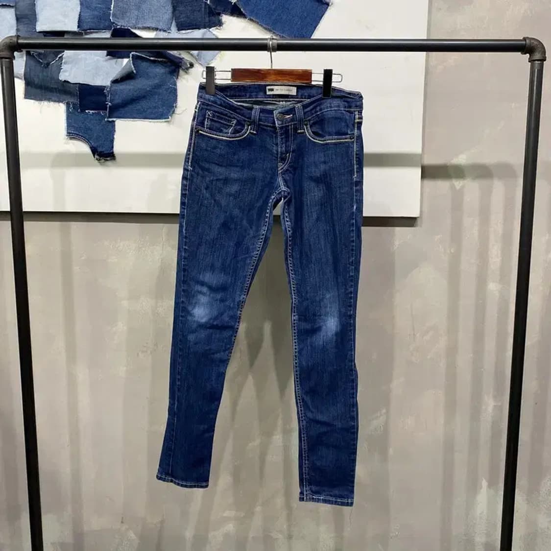 (27인치) 리바이스 524 여성 수퍼로우 스판 청바지 데님팬츠 상품이미지1