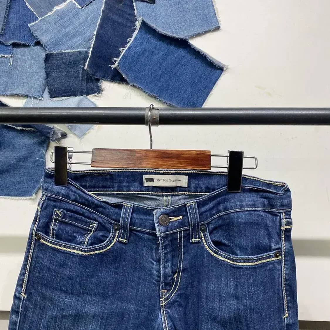 (27인치) 리바이스 524 여성 수퍼로우 스판 청바지 데님팬츠 상품이미지2