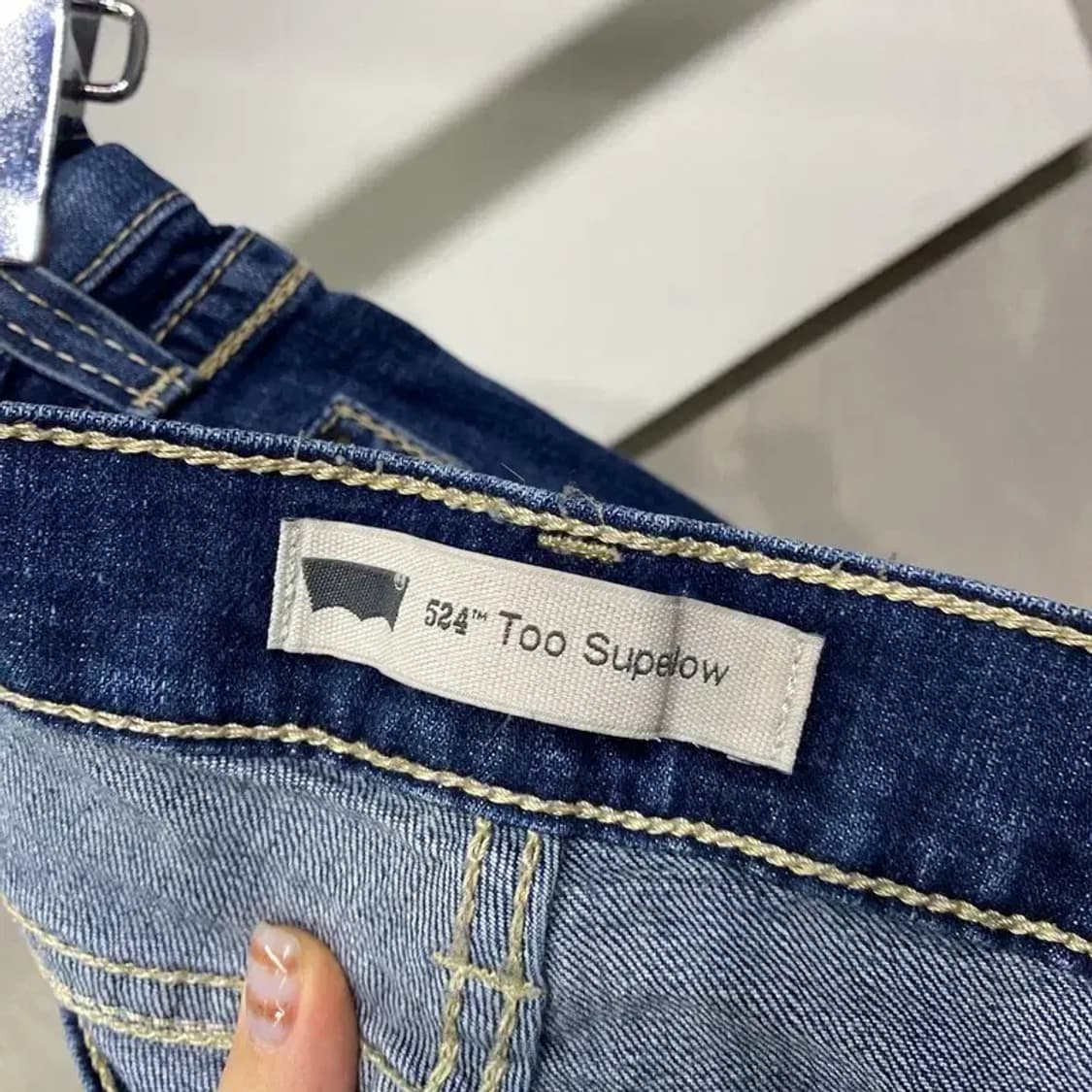 (27인치) 리바이스 524 여성 수퍼로우 스판 청바지 데님팬츠 상품이미지5