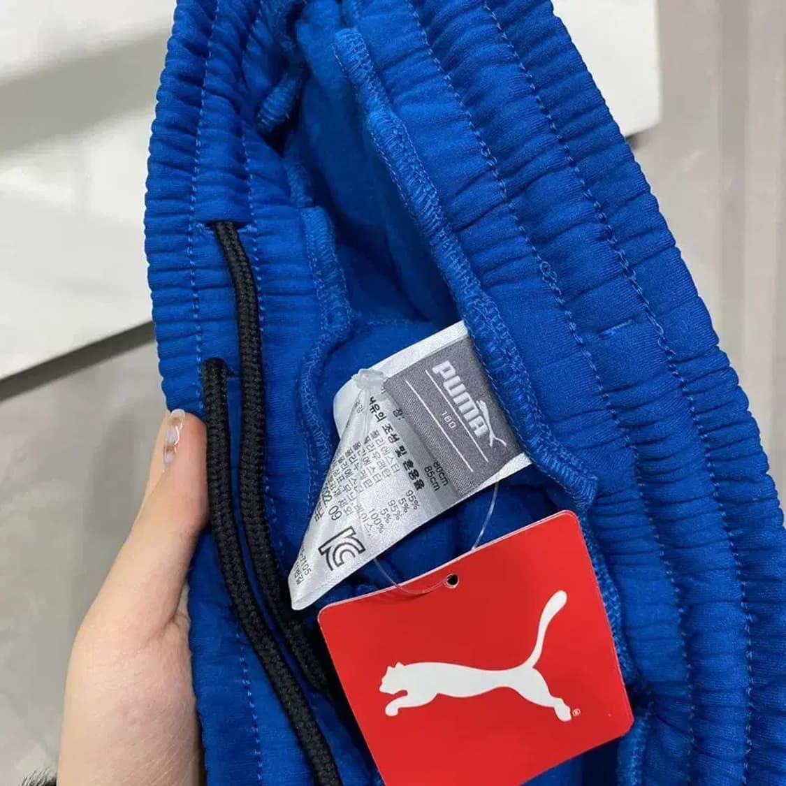 (30~32인치) 퓨마 운동 밴딩 기능성 기모 조거팬츠 운동바지 상품이미지5