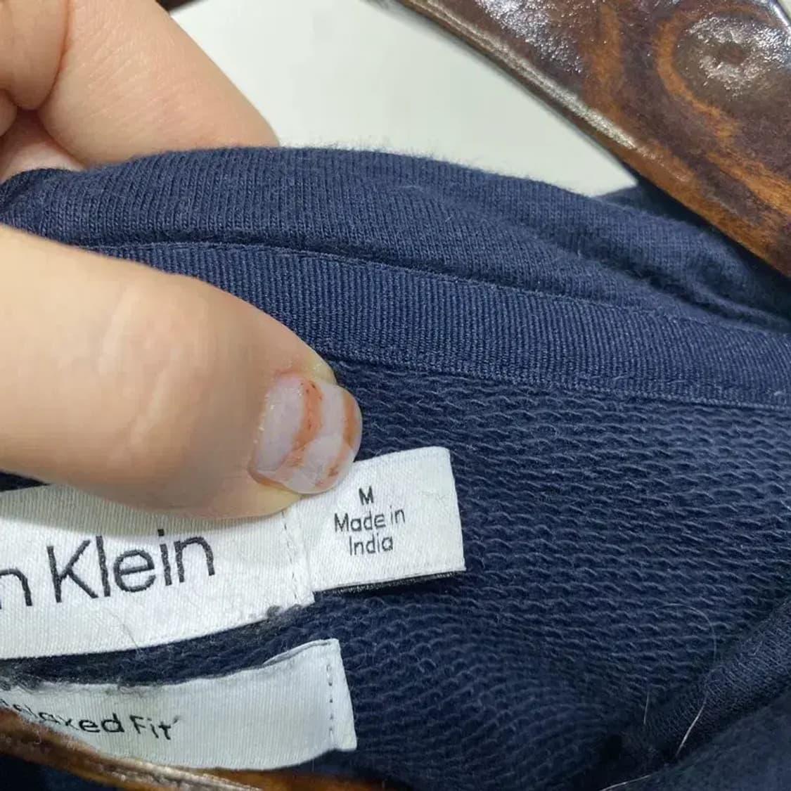 (95) 캘빈클라인 CK 캐주얼 릴렉스드핏 자수 후드티 상품이미지3