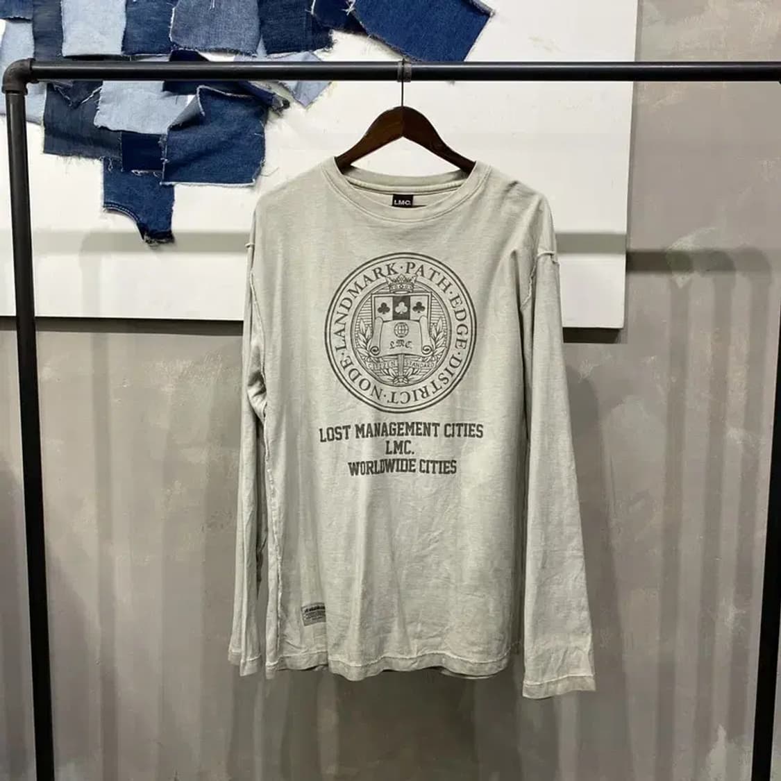 (100) LMC 스트릿 캐주얼 빅프린팅 긴팔 티 상품이미지1