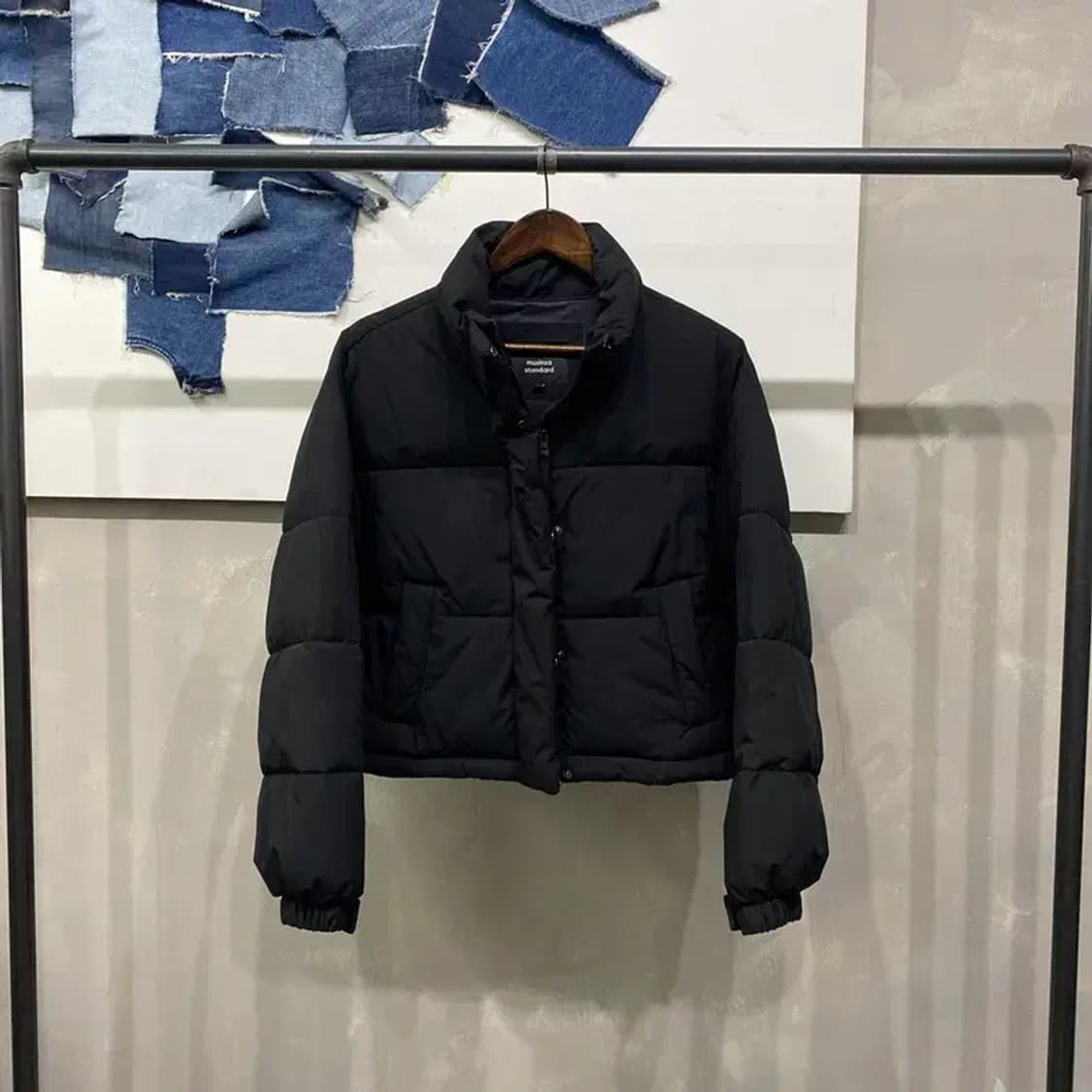 (85) 무신사스탠다드 무탠다드 여성 크롭 패딩 상품이미지1