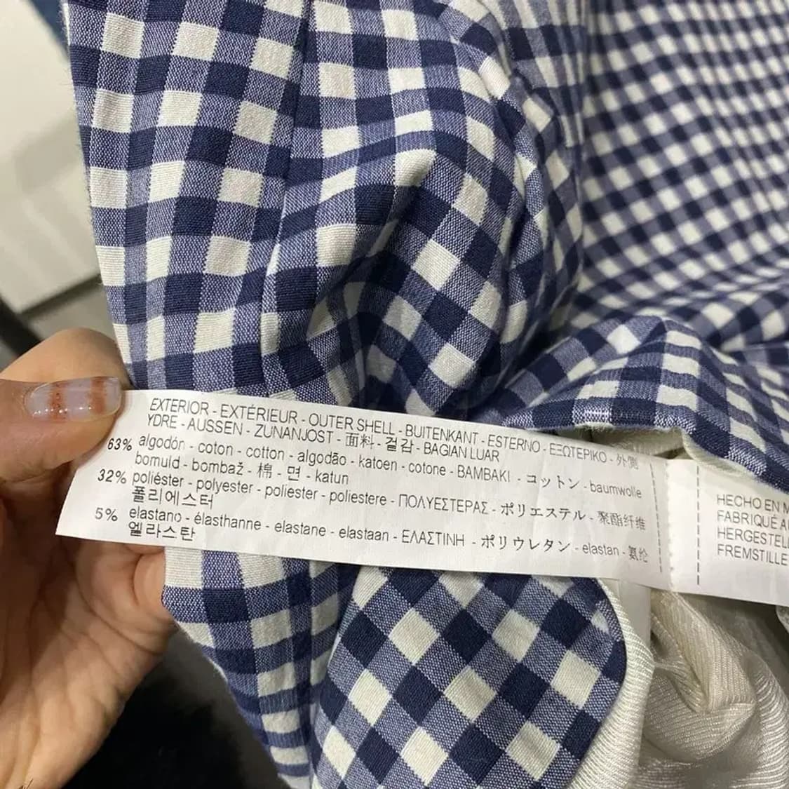 (95) 자라 ZARA 여성 체크 싱글버튼 블레이저 자켓 상품이미지5