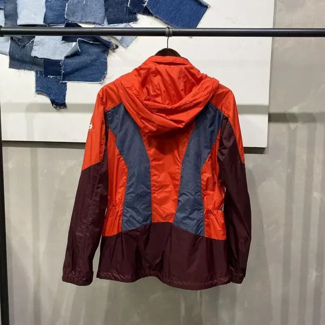 (100) 아이더 등산 아웃도어 디펜더 후드 바람막이 자켓 상품이미지4