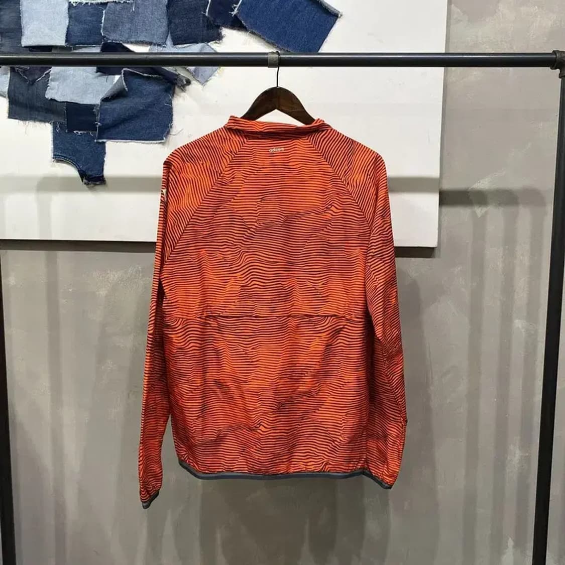 (95) 아디다스 스트릿 캐주얼 스트라이프 바람막이 자켓 상품이미지2