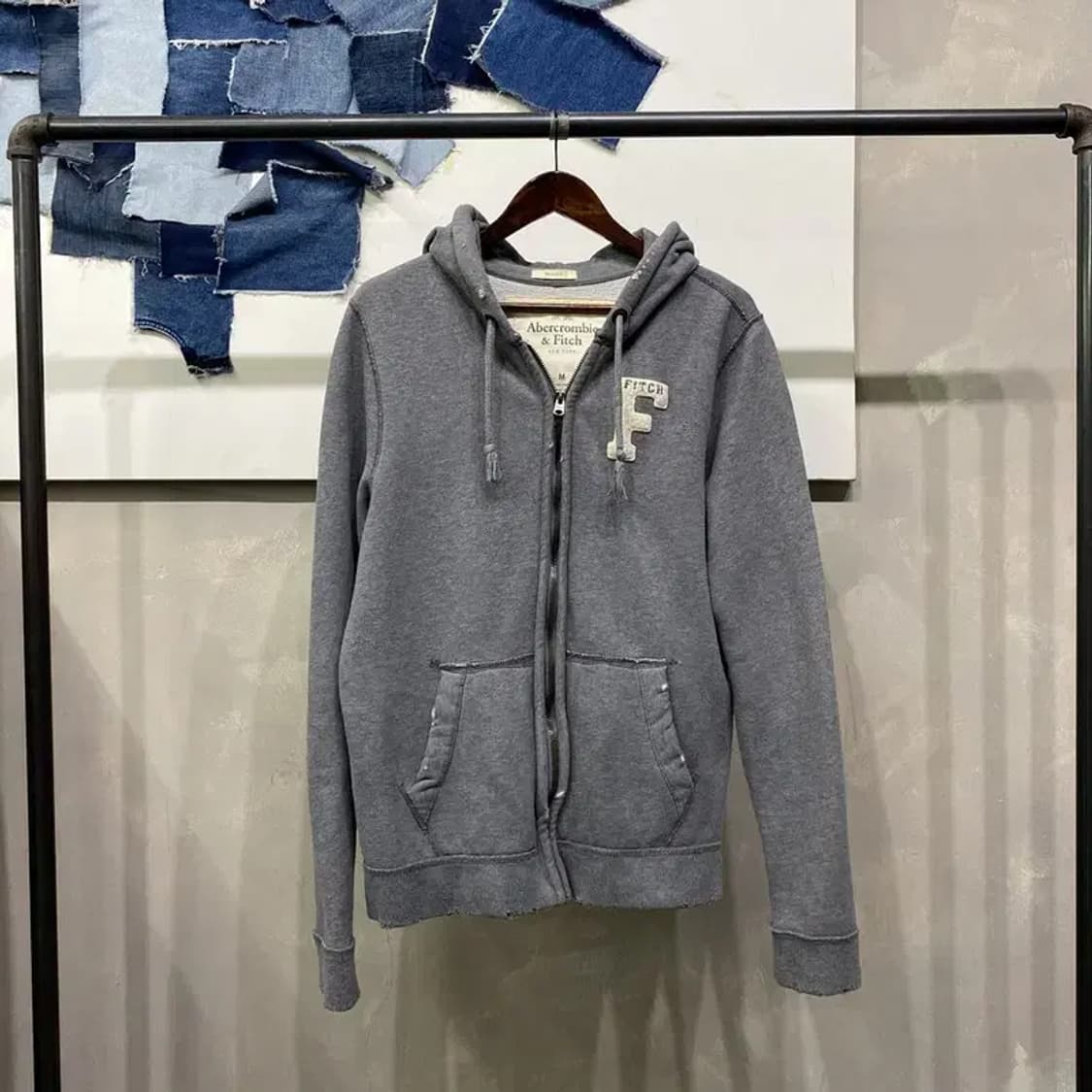 (95) 아베크롬비 캐주얼 머슬핏 후드집업 자켓 상품이미지1