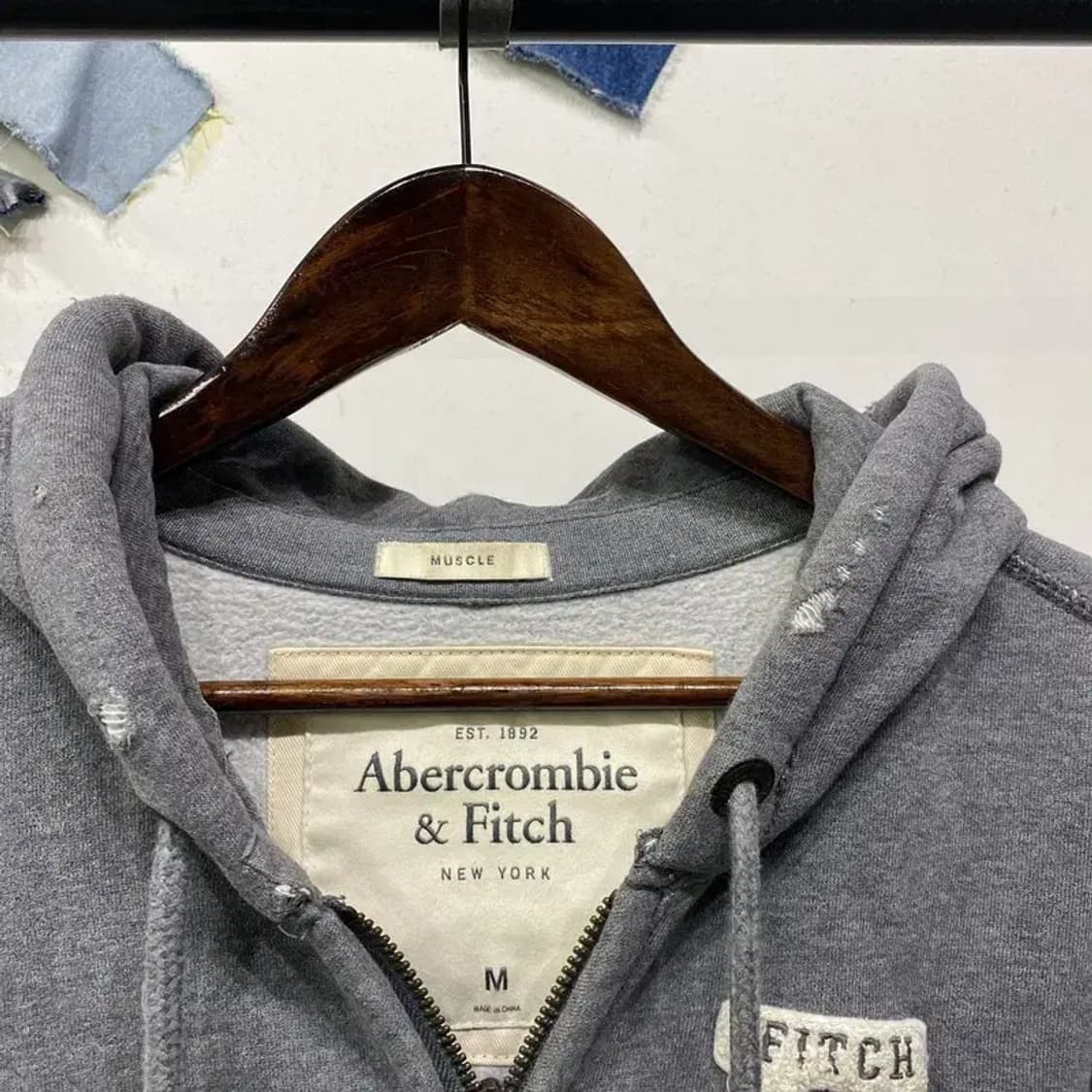 (95) 아베크롬비 캐주얼 머슬핏 후드집업 자켓 상품이미지2