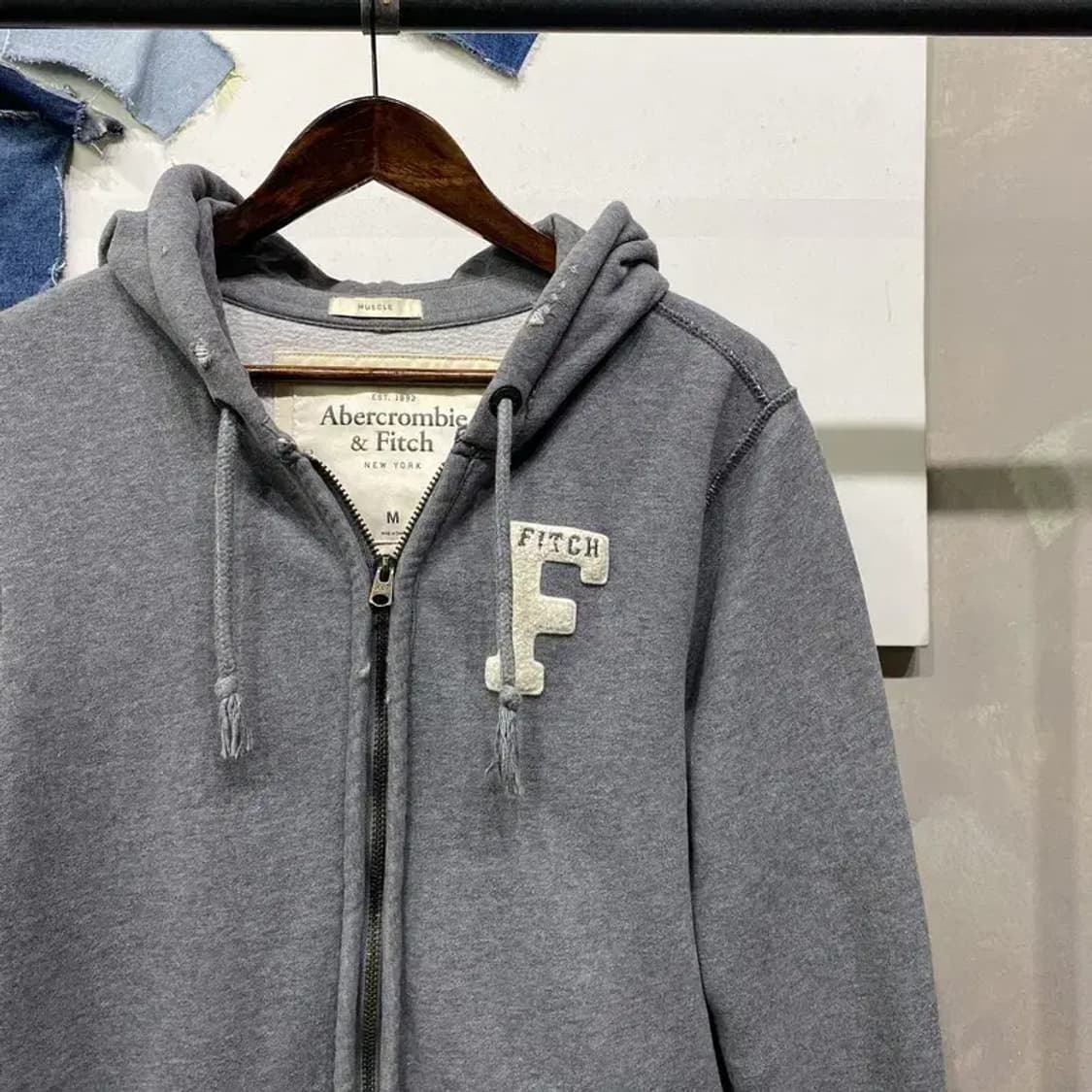 (95) 아베크롬비 캐주얼 머슬핏 후드집업 자켓 상품이미지3