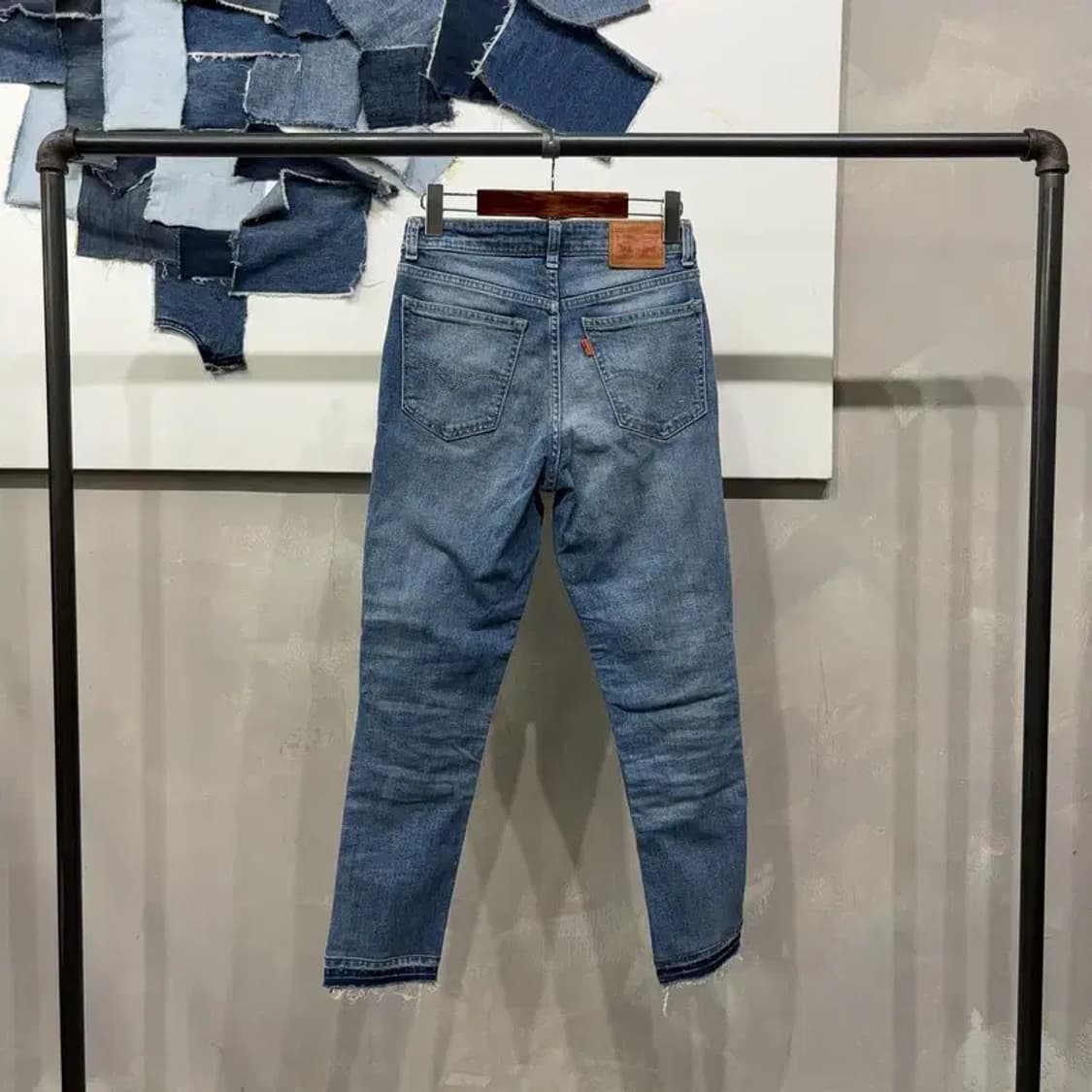 (26인치) 리바이스 여성 721 하이라이즈 스키니 오렌지탭 청바지 상품이미지3