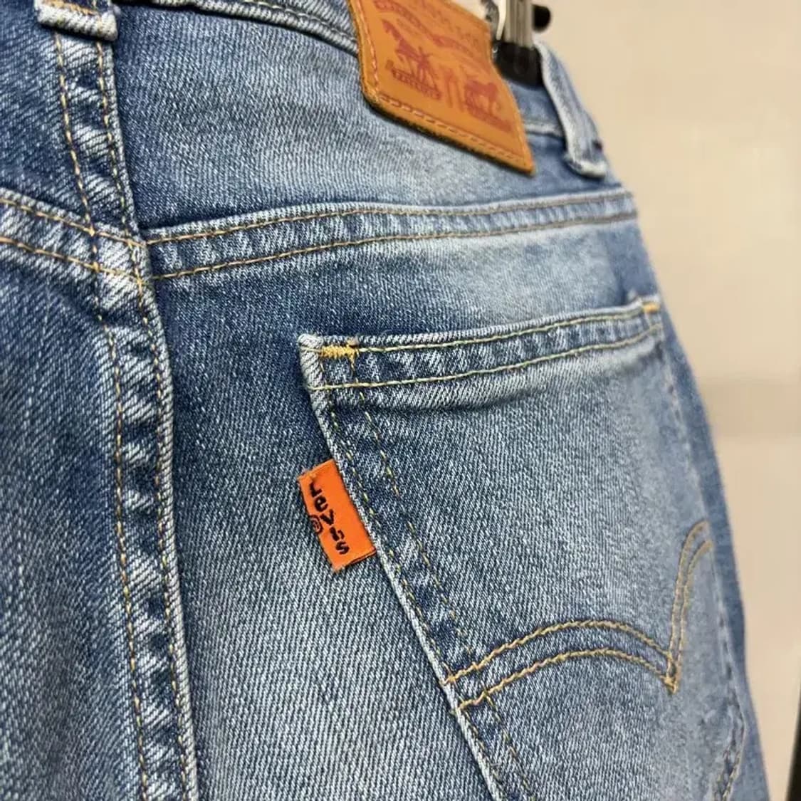 (26인치) 리바이스 여성 721 하이라이즈 스키니 오렌지탭 청바지 상품이미지8