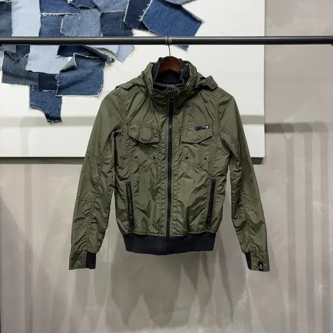 (85) 버커루 여성 밀리터리 캐주얼 나일론 봄버 자켓 상품이미지1