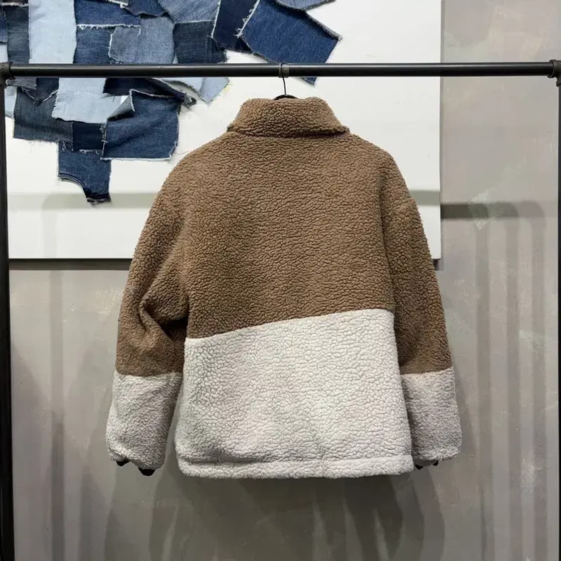 (95) 네파 등산 아웃도어 리버시블 구스다운 거위털 뽀글이 패딩 상품이미지8