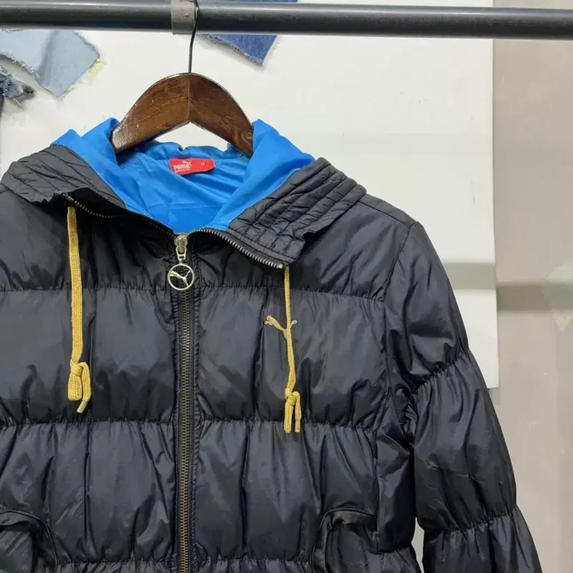 (90) 퓨마 여성 올드스쿨 덕다운 오리털 숏패딩 점퍼 상품이미지3