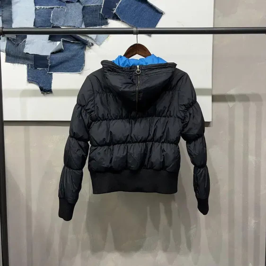 (90) 퓨마 여성 올드스쿨 덕다운 오리털 숏패딩 점퍼 상품이미지4