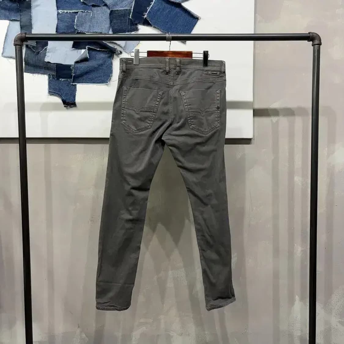 (31인치) 디젤 캐주얼 KAKEE 카키 그레이진 청바지 데님팬츠 상품이미지3