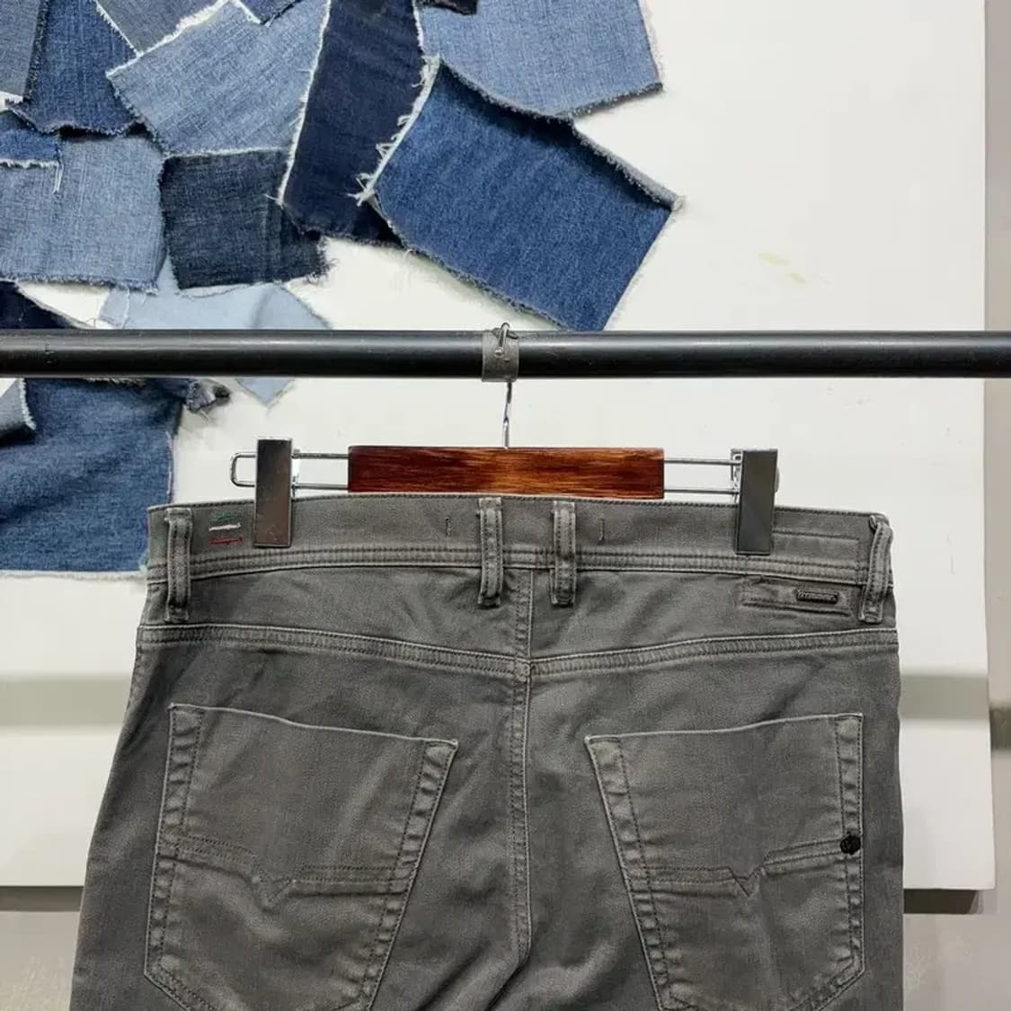 (31인치) 디젤 캐주얼 KAKEE 카키 그레이진 청바지 데님팬츠 상품이미지4