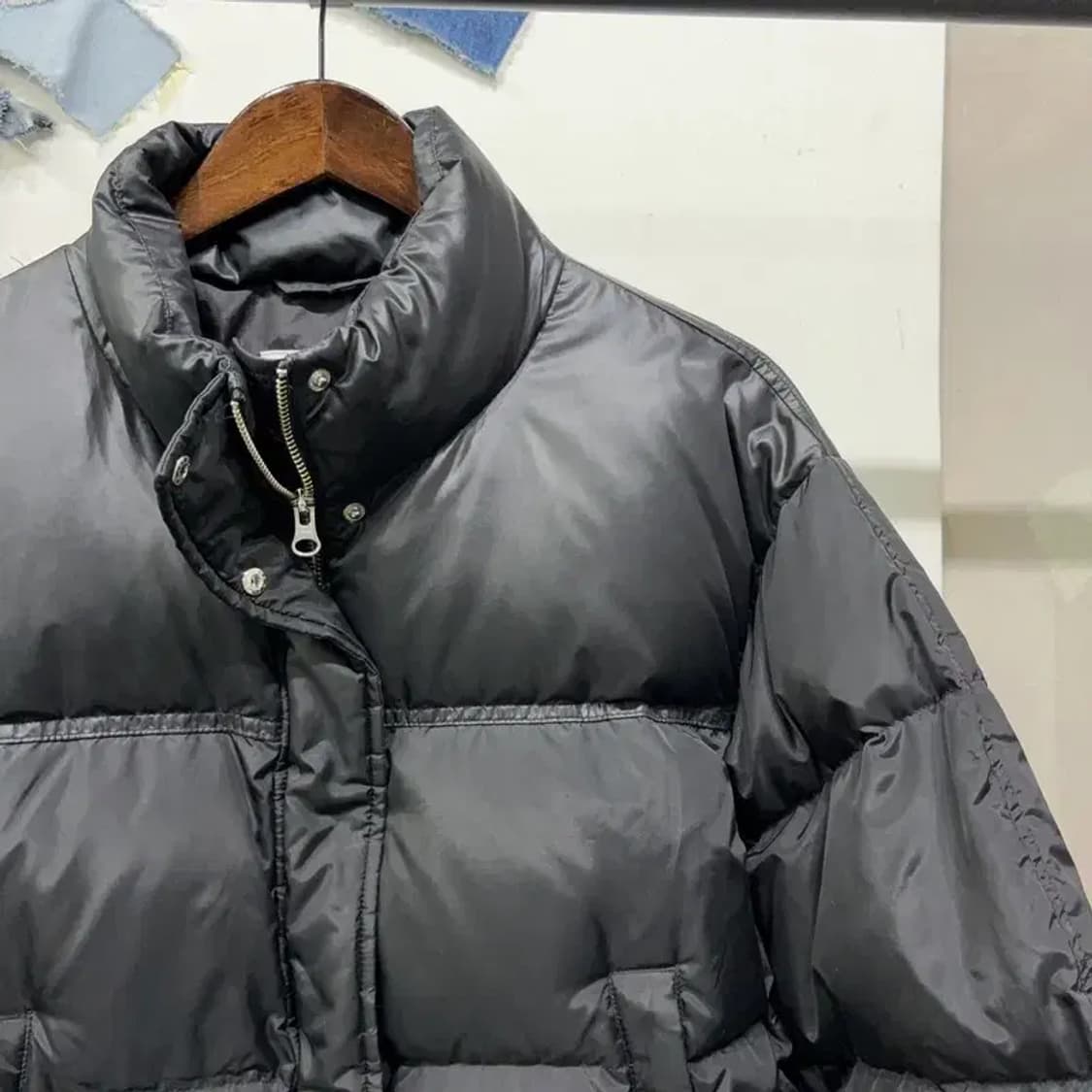 (90) 지오다노 여성 캐주얼 구스다운 거위털 크롭 숏패딩 상품이미지3