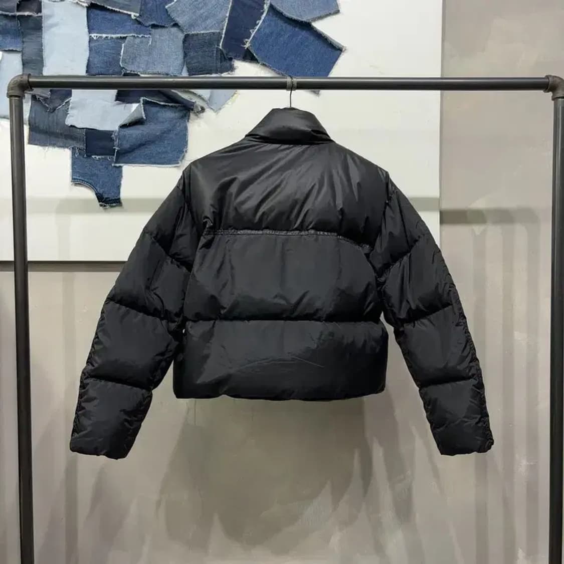 (90) 지오다노 여성 캐주얼 구스다운 거위털 크롭 숏패딩 상품이미지4