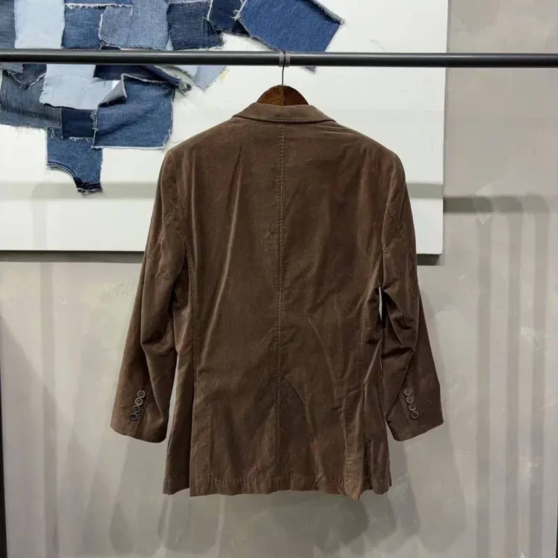 (100) 마시모두띠 캐주얼 골덴 코듀로이 블레이저 자켓 상품이미지4