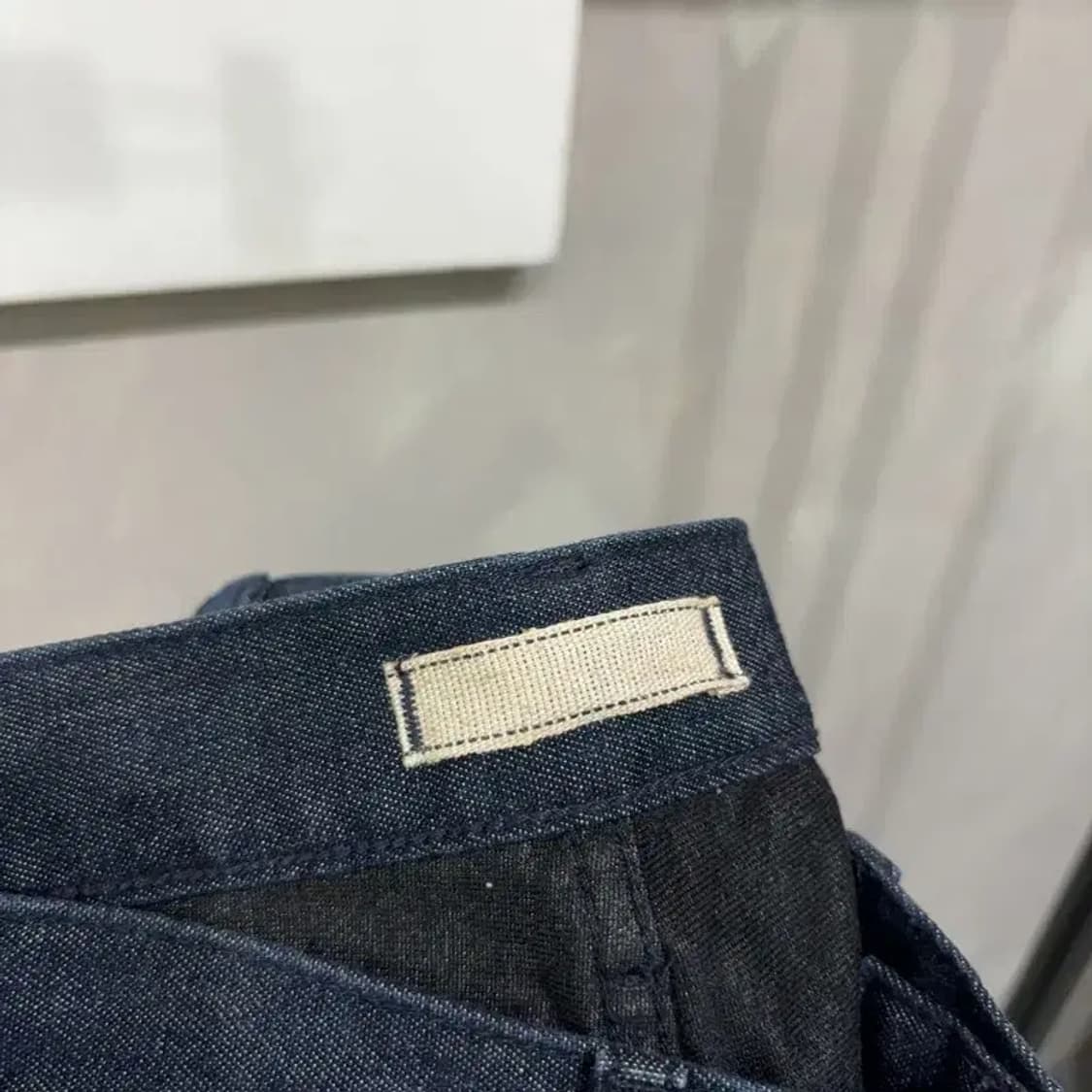 (30인치) 유니클로 캐주얼 생지 진청바지 데님팬츠 상품이미지5