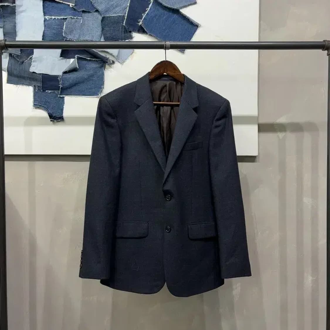 (95) 앤드지 클래식 캐주얼 싱글 울 블레이저 자켓 상품이미지1