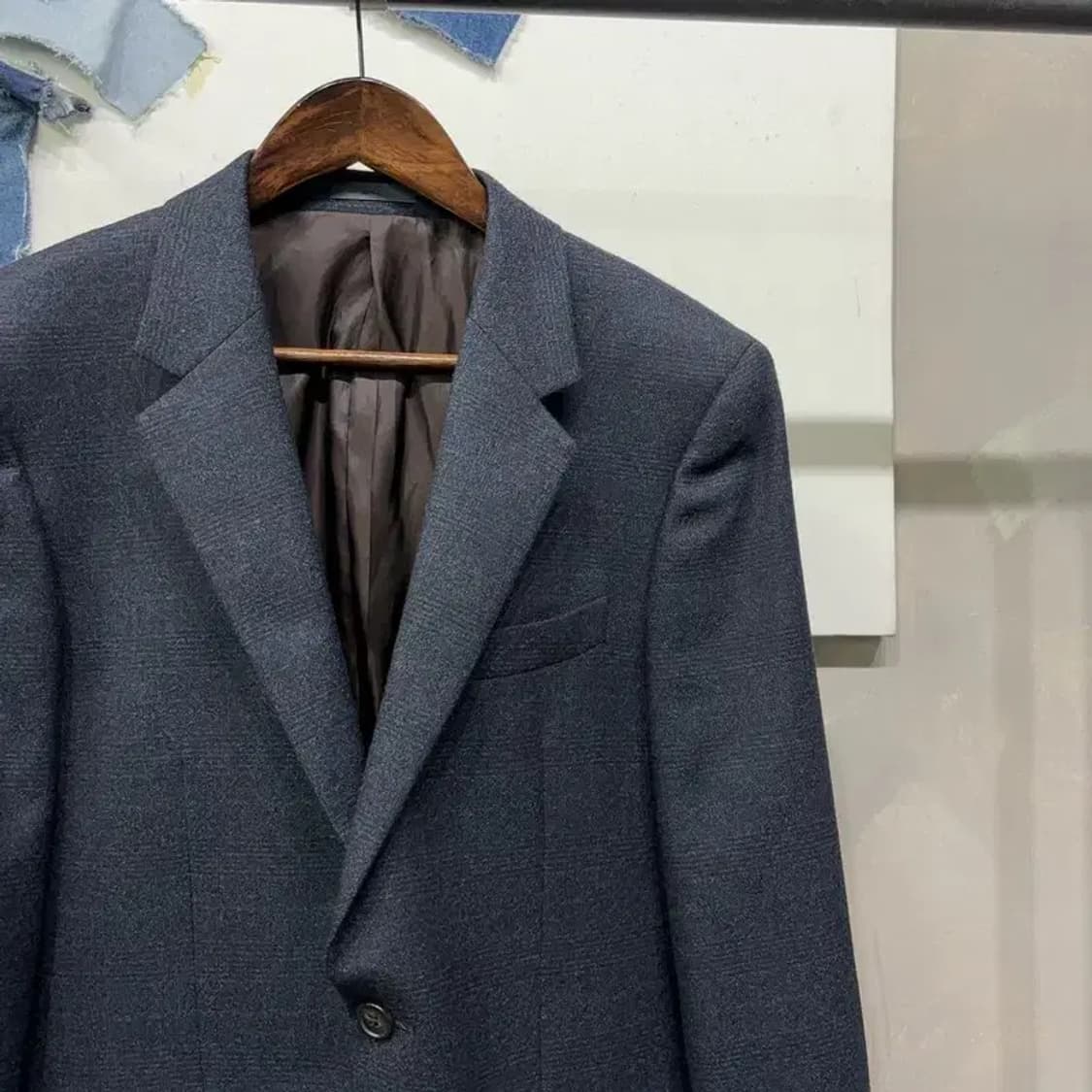 (95) 앤드지 클래식 캐주얼 싱글 울 블레이저 자켓 상품이미지3