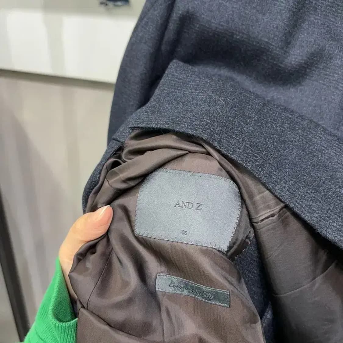 (95) 앤드지 클래식 캐주얼 싱글 울 블레이저 자켓 상품이미지5