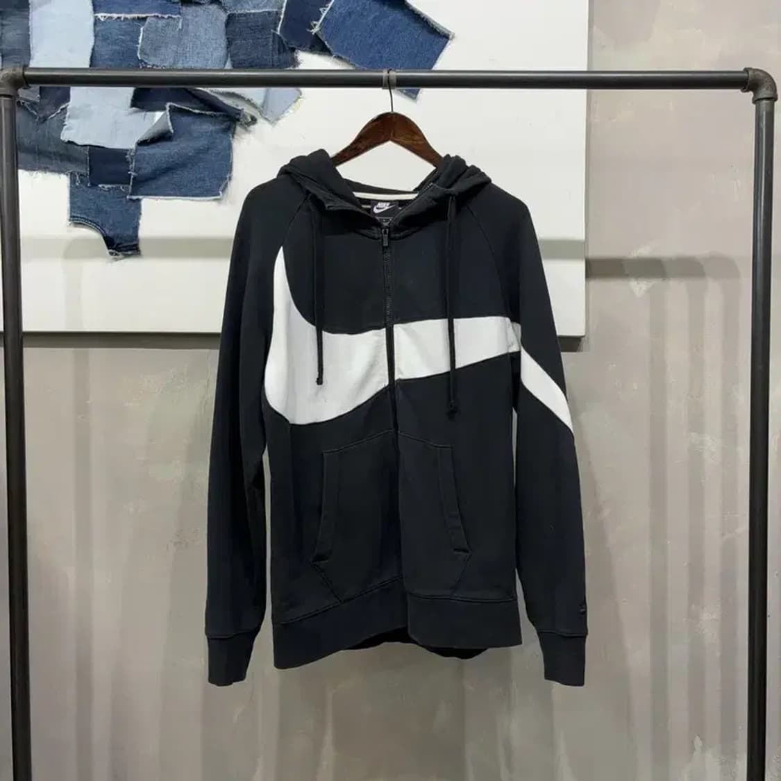 (105) 나이키 캐주얼 빅스우시 기모 후드집업 자켓 상품이미지1